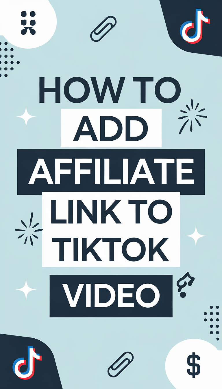 How To Add Affiliate Link To Tiktok Video | Info Interact