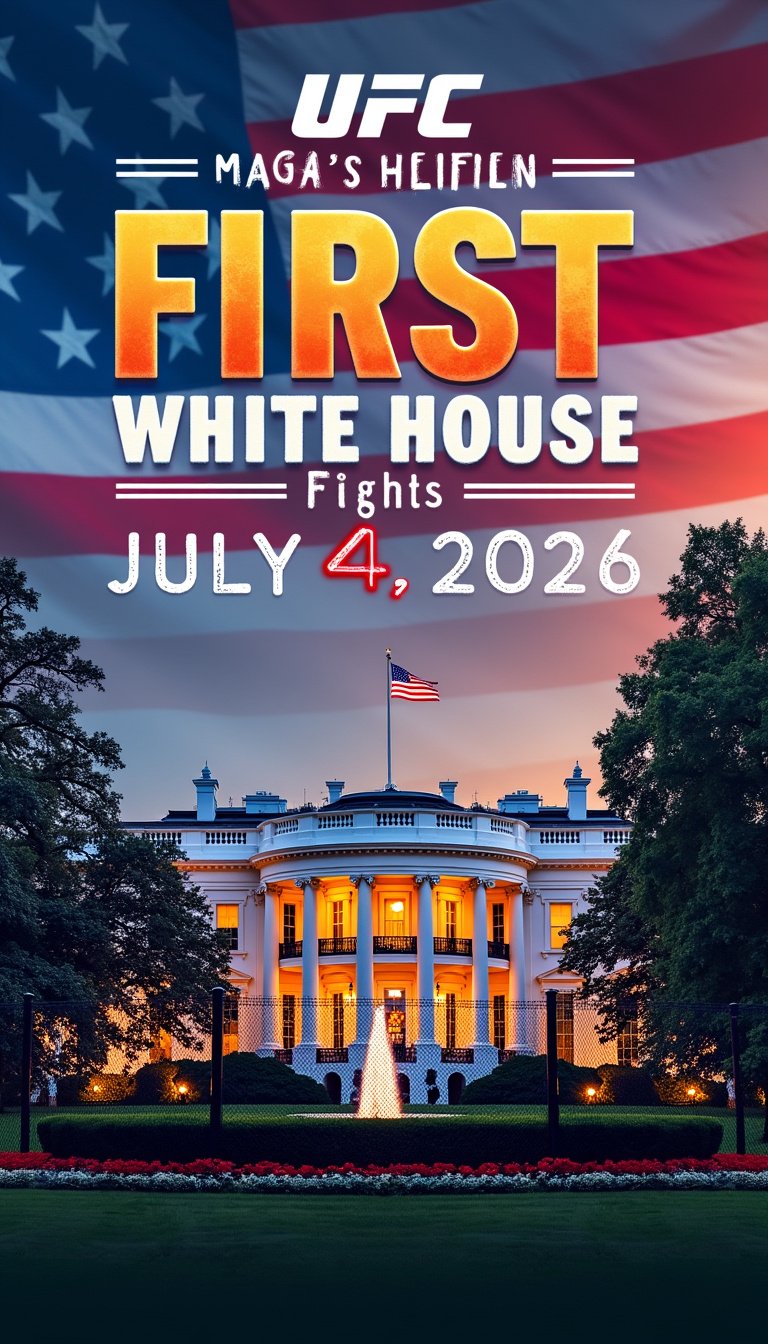 UFC To Host Historic First-Ever Fight At The White House On July 4 ...