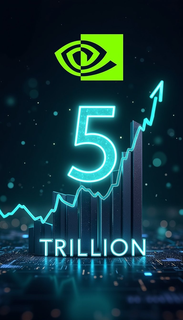 Nvidia Becomes First Company To Reach $5 Trillion Market Value ...