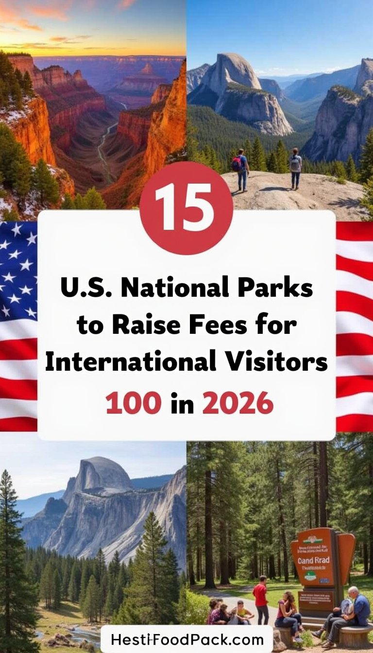 U.S. National Parks To Increase Entry Fees By $100 For International