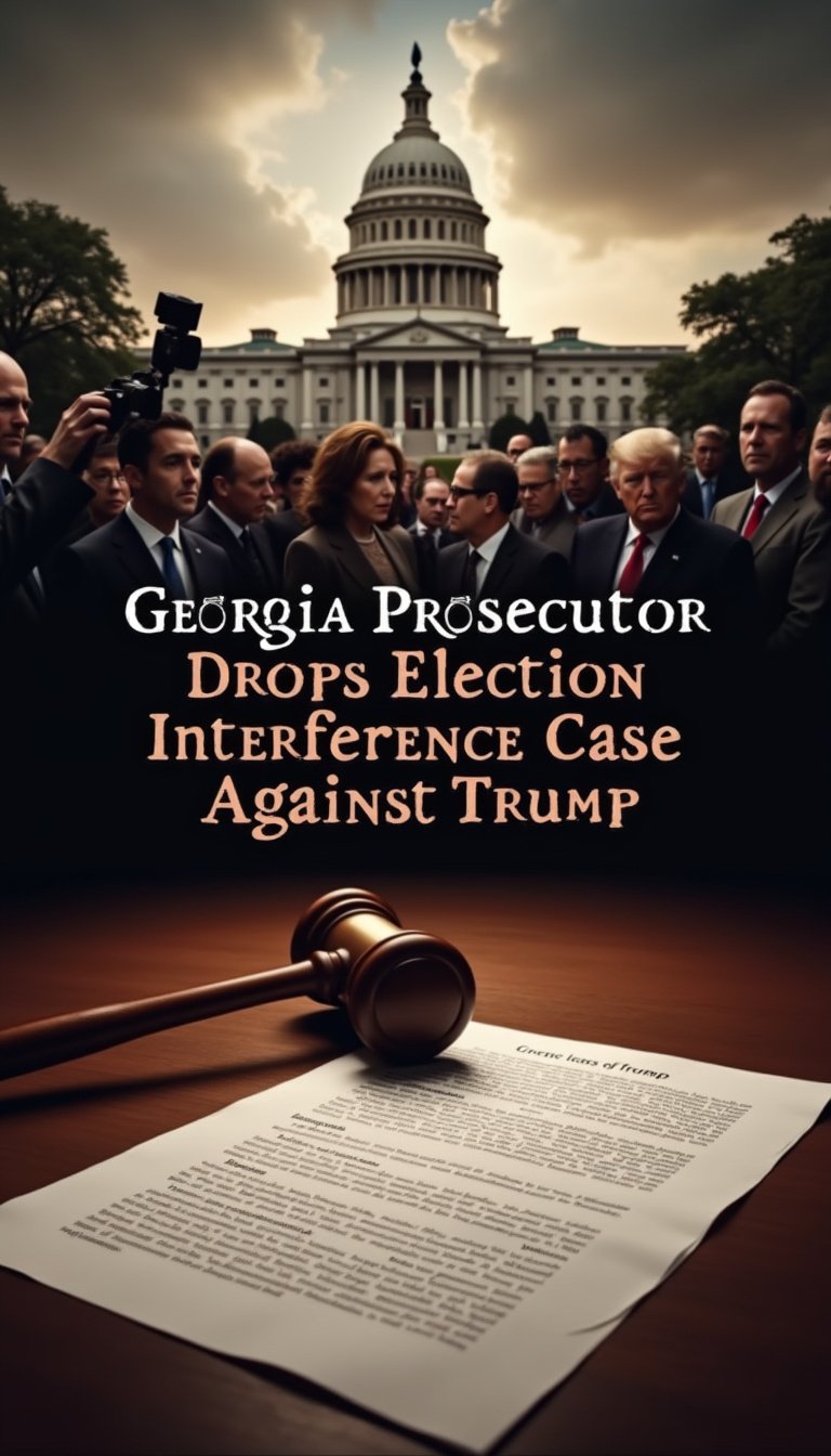 Georgia Prosecutor Drops Historic Election Interference Case Against ...