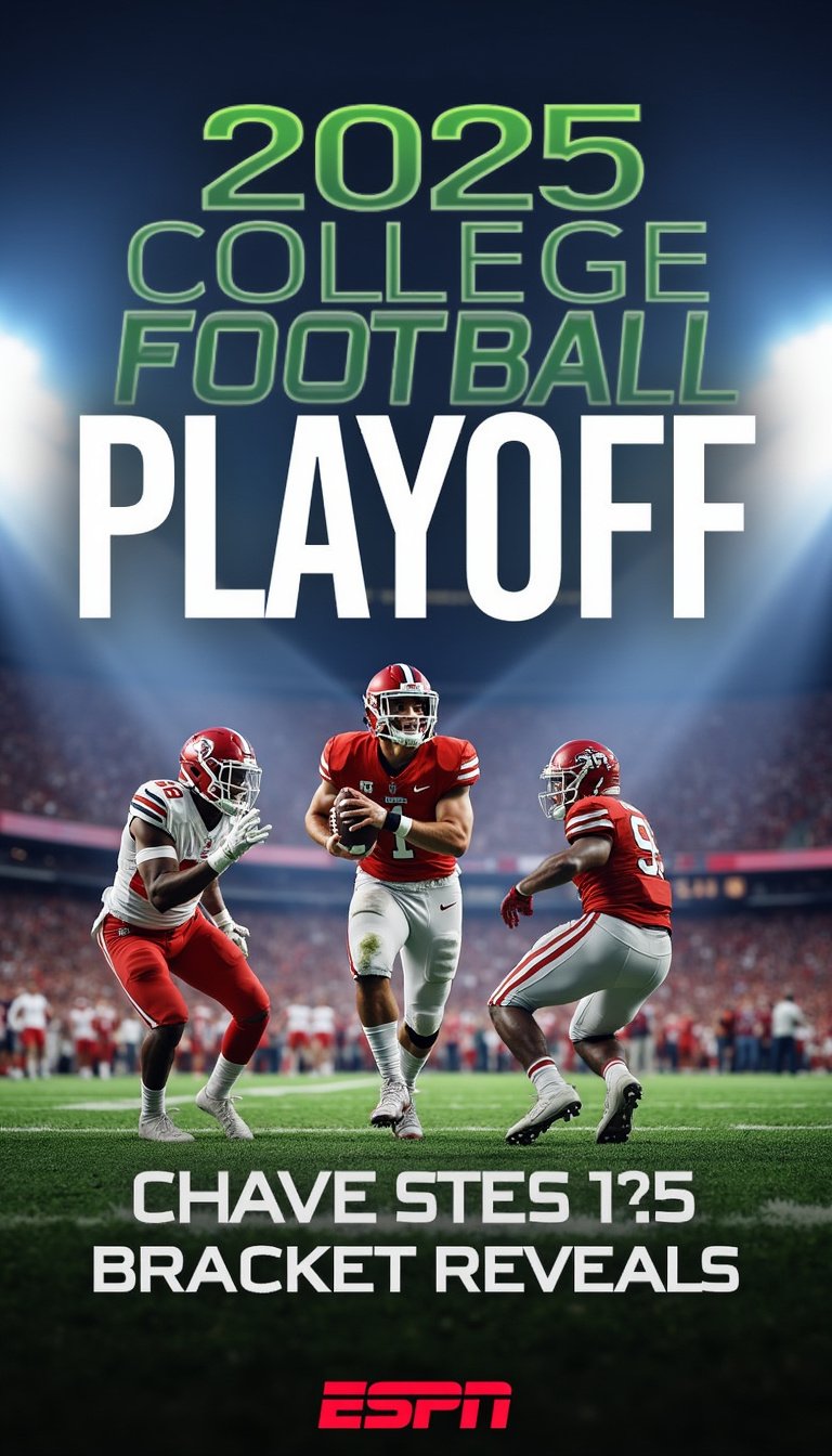 2025 College Football Playoff Penultimate Rankings And Bracket Unveiled ...