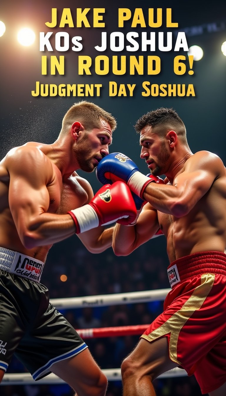 Jake Paul Stuns Boxing World With Sixth-Round KO Victory Over Anthony ...