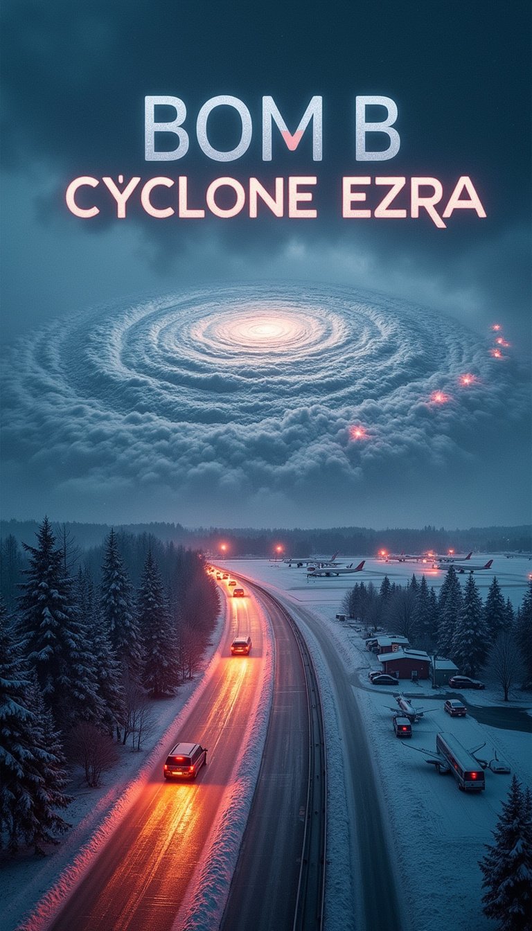 Winter Storm Ezra Escalates Into Bomb Cyclone, Disrupting Travel Across ...
