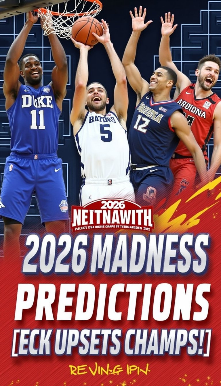 2026 March Madness Bracket Unveiled: Expert Predictions And Upset ...